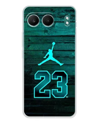 Чехол для OnePlus Nord 4 с картинкой «Jordan Cyan 23»