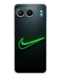 Чохол для OnePlus Nord 4 з картинкою «Неоновий контур Nike» Чохол для OnePlus Nord 4 з картинкою «Неоновий контур Nike»