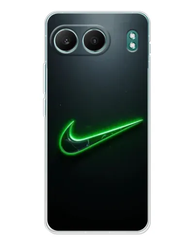 Чехол для OnePlus Nord 4 с картинкой «Неоновый контур Nike» Чехол для OnePlus Nord 4 с картинкой «Неоновый контур Nike»