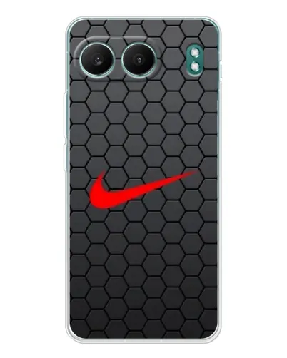 Чехол для OnePlus Nord 4 с картинкой «Nike — карбоновая сетка» Чехол для OnePlus Nord 4 с картинкой «Nike — карбоновая сетка»