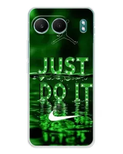 Чехол для OnePlus Nord 4 с картинкой «Зеленый неоновый Nike» Чехол для OnePlus Nord 4 с картинкой «Зеленый неоновый Nike»