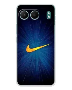 Чехол для OnePlus Nord 4 с картинкой «Синий пульс Nike» Чехол для OnePlus Nord 4 с картинкой «Синий пульс Nike»