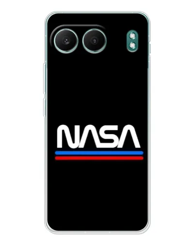 Чехол для OnePlus Nord 4 с картинкой «NASA — классика Red Blue» Чехол для OnePlus Nord 4 с картинкой «NASA — классика Red Blue»