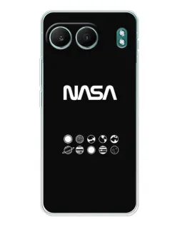 Чехол для OnePlus Nord 4 с картинкой «NASA — технический принт» Чехол для OnePlus Nord 4 с картинкой «NASA — технический принт»