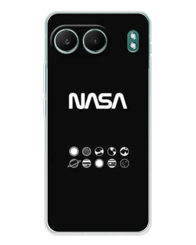 Чехол для OnePlus Nord 4 с картинкой «NASA — технический принт» Чехол для OnePlus Nord 4 с картинкой «NASA — технический принт»