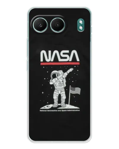 Чехол для OnePlus Nord 4 с картинкой «NASA — шагаем по Луне» Чехол для OnePlus Nord 4 с картинкой «NASA — шагаем по Луне»