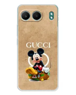 Чехол для OnePlus Nord 4 с картинкой «Микки Маус Gucci — крафт»
