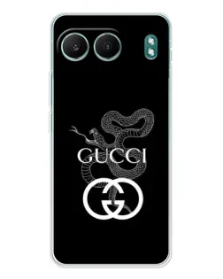 Чехол для OnePlus Nord 4 с картинкой «Gucci — серебряная змея»