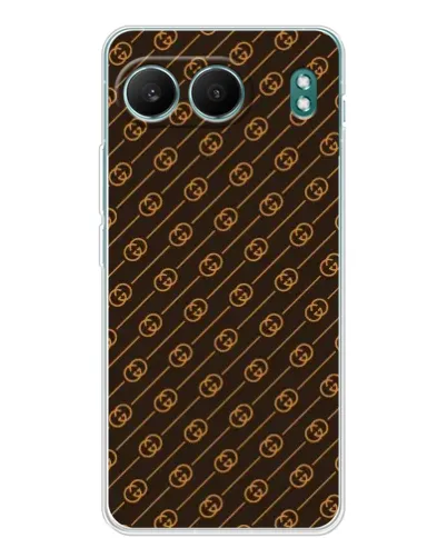 Чехол для OnePlus Nord 4 с картинкой «Gucci — золотые диагонали»