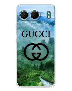 Чехол для OnePlus Nord 4 с картинкой «Gucci — горный пейзаж»