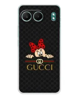 Чехол для OnePlus Nord 4 с картинкой «Минни Маус Gucci — черный»