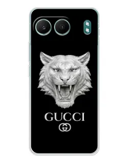 Чехол для OnePlus Nord 4 с картинкой «Gucci — серебряный лев»