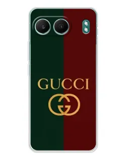Чехол для OnePlus Nord 4 с картинкой «Gucci — темно-зеленый градиент»