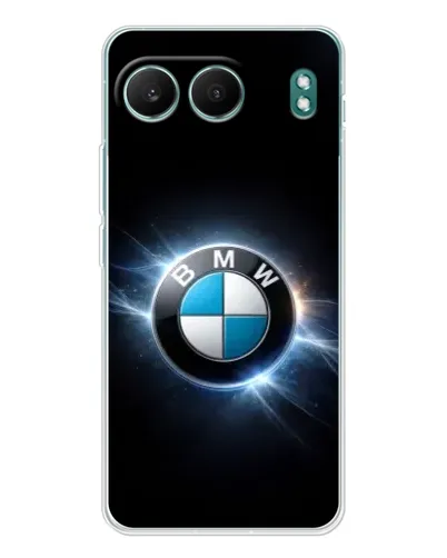 Чехол для OnePlus Nord 4 с картинкой «BMW — неоновое сияние»