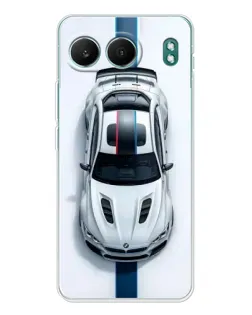 Чехол для OnePlus Nord 4 с картинкой «Вид сверху — BMW M»
