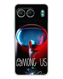 Чохол для OnePlus Nord 4 з картинкою «Червоний імпостер — макро» Чохол для OnePlus Nord 4 з картинкою «Червоний імпостер — макро»