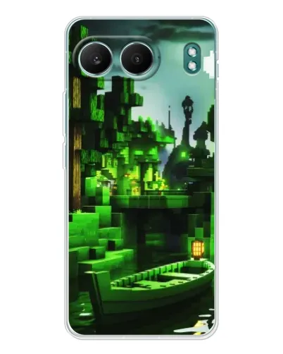 Чехол для OnePlus Nord 4 с картинкой «Minecraft лесной пейзаж» Чехол для OnePlus Nord 4 с картинкой «Minecraft лесной пейзаж»