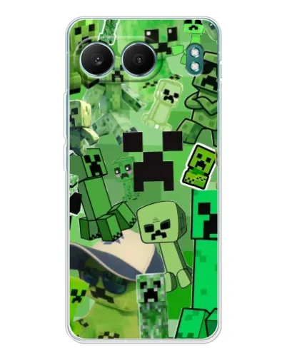 Чехол для OnePlus Nord 4 с картинкой «Криперы Minecraft» Чехол для OnePlus Nord 4 с картинкой «Криперы Minecraft»