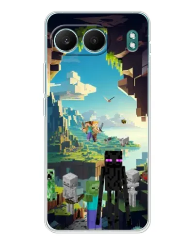 Чехол для OnePlus Nord 4 с картинкой «Эндермен в лесу» Чехол для OnePlus Nord 4 с картинкой «Эндермен в лесу»
