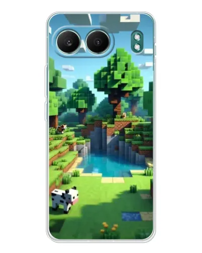 Чехол для OnePlus Nord 4 с картинкой «Minecraft летний день» Чехол для OnePlus Nord 4 с картинкой «Minecraft летний день»