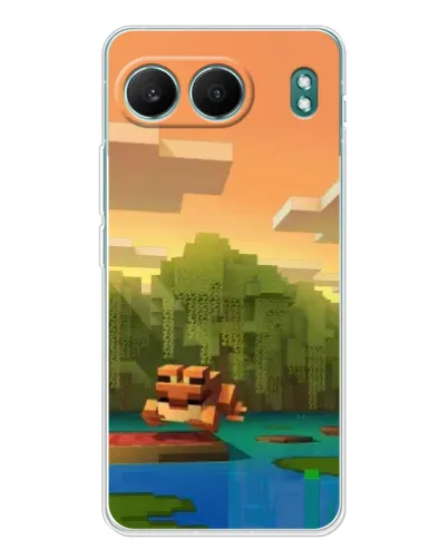 Чехол для OnePlus Nord 4 с картинкой «Майнкрафт закат солнца» Чехол для OnePlus Nord 4 с картинкой «Майнкрафт закат солнца»