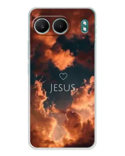 Чехол для OnePlus Nord 4 с картинкой «Сияние Имени Jesus»