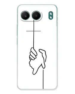 Чехол для OnePlus Nord 4 с картинкой «Рука держит»