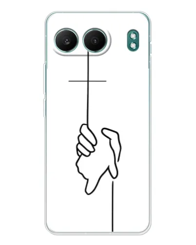 Чехол для OnePlus Nord 4 с картинкой «Рука держит»