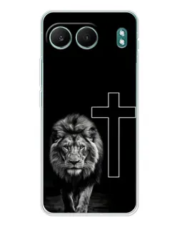 Чехол для OnePlus Nord 4 с картинкой «Лев и Крест»