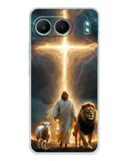 Чехол для OnePlus Nord 4 с картинкой «Лев Иуды и Свет»