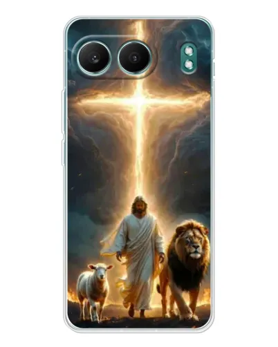 Чехол для OnePlus Nord 4 с картинкой «Лев Иуды и Свет»