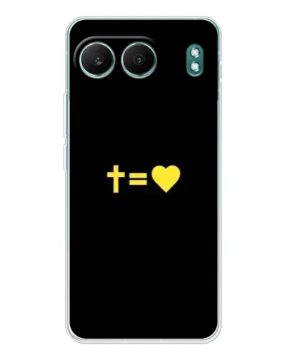 Чехол для OnePlus Nord 4 с картинкой «Сердце и Крест»