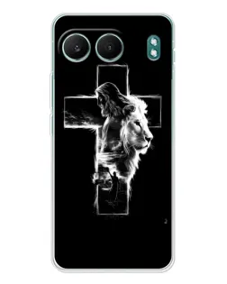 Чехол для OnePlus Nord 4 с картинкой «Сияющий крест Jesus»