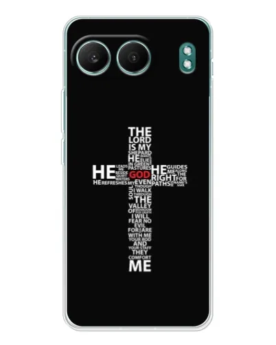 Чехол для OnePlus Nord 4 с картинкой «Текстовый крест» Чехол для OnePlus Nord 4 с картинкой «Текстовый крест»