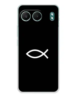 Чехол для OnePlus Nord 4 с картинкой «Символ рыбы Jesus»
