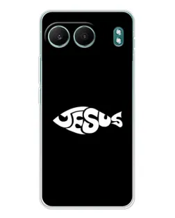 Чехол для OnePlus Nord 4 с картинкой «Рыба Jesus»