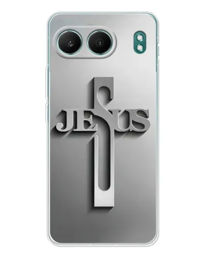 Чехол для OnePlus Nord 4 с картинкой «Металлический крест Jesus» Чехол для OnePlus Nord 4 с картинкой «Металлический крест Jesus»