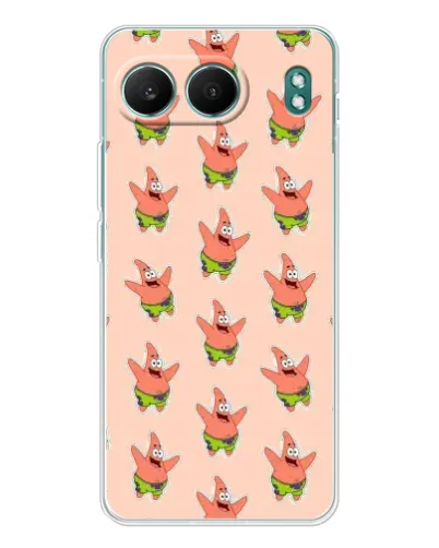 Чехол для OnePlus Nord 4 с картинкой «Патрик Стар паттерн»