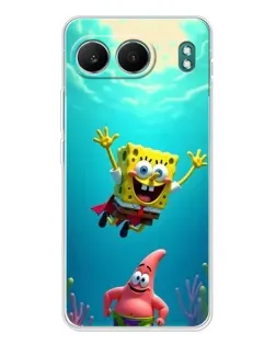 Чехол для OnePlus Nord 4 с картинкой «Спанч Боб под водой» Чехол для OnePlus Nord 4 с картинкой «Спанч Боб под водой»
