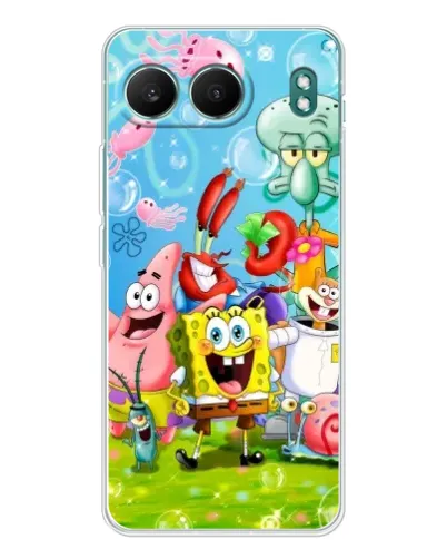 Чехол для OnePlus Nord 4 с картинкой «Губка Боб и друзья» Чехол для OnePlus Nord 4 с картинкой «Губка Боб и друзья»