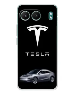 Чехол для OnePlus Nord 4 с картинкой «Tesla Model Y»