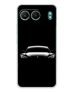 Чехол для OnePlus Nord 4 с картинкой «Фары Tesla Night»
