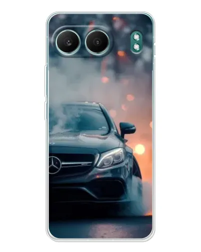 Чехол для OnePlus Nord 4 с картинкой «Mercedes — ночной город»