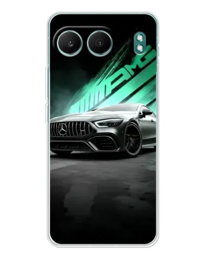 Чехол для OnePlus Nord 4 с картинкой «Темный Mercedes AMG»