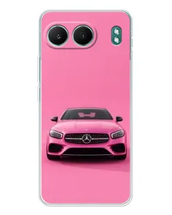 Чехол для OnePlus Nord 4 с картинкой «Розовый Mercedes AMG» Чехол для OnePlus Nord 4 с картинкой «Розовый Mercedes AMG»