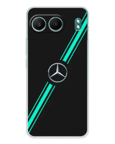 Чехол для OnePlus Nord 4 с картинкой «Спортивные линии Mercedes» Чехол для OnePlus Nord 4 с картинкой «Спортивные линии Mercedes»