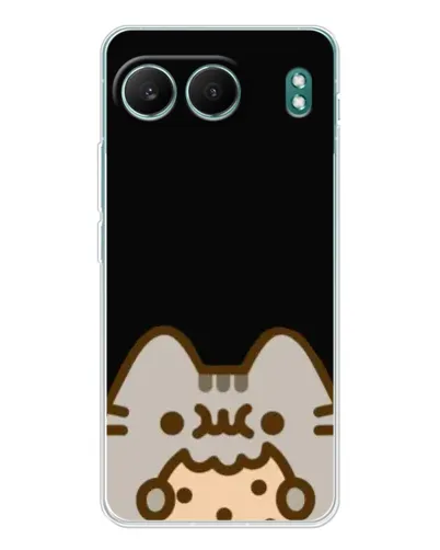 Чехол для OnePlus Nord 4 с картинкой «Пушин на черном» Чехол для OnePlus Nord 4 с картинкой «Пушин на черном»