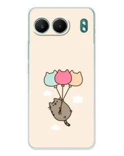Чехол для OnePlus Nord 4 с картинкой «Пушин на шариках» Чехол для OnePlus Nord 4 с картинкой «Пушин на шариках»