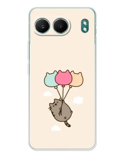 Чехол для OnePlus Nord 4 с картинкой «Пушин на шариках» Чехол для OnePlus Nord 4 с картинкой «Пушин на шариках»