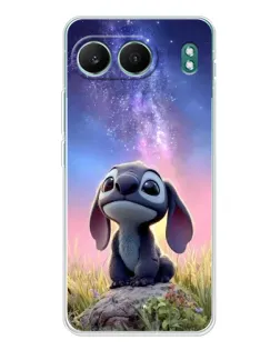 Чехол для OnePlus Nord 4 с картинкой «Стич на рассвете»